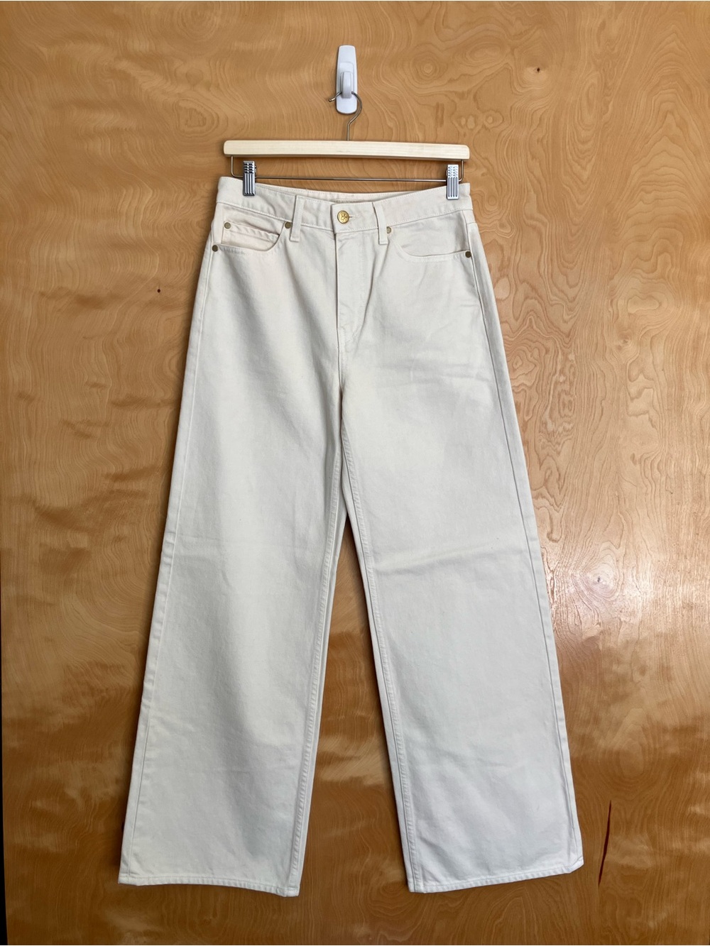 Ulla Johnson Willow Jean in Pearled Cowrie